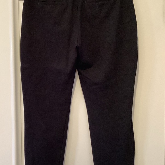 Cabi 5866 Black Pants Size 6 Banded Waist Cropped Trousers Minimalist - Picture 7 of 16